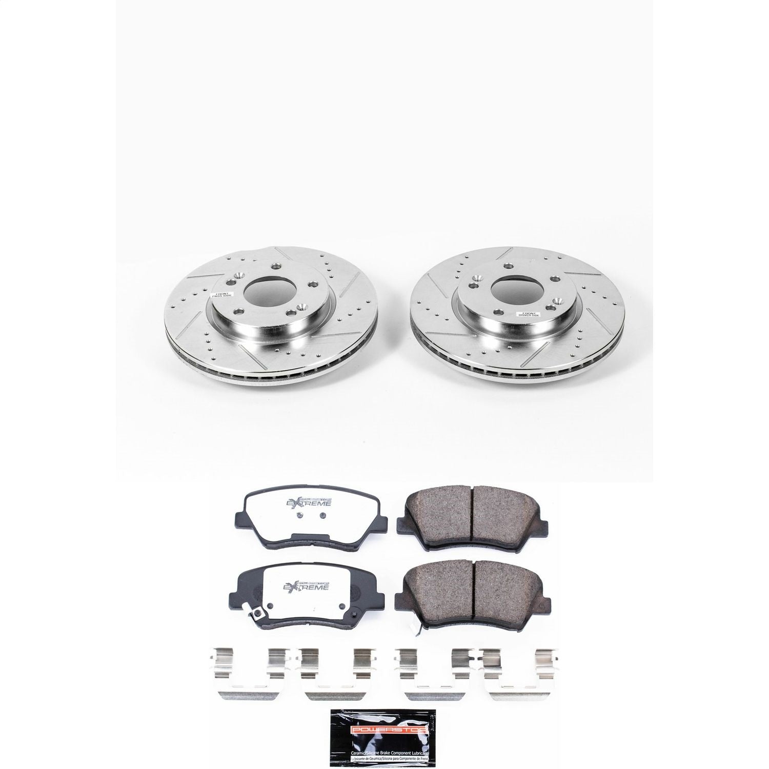 PowerStop Front Z26 Street Warrior Brake Kit | Hyundai Elantra (11-16) (K6503-26)
