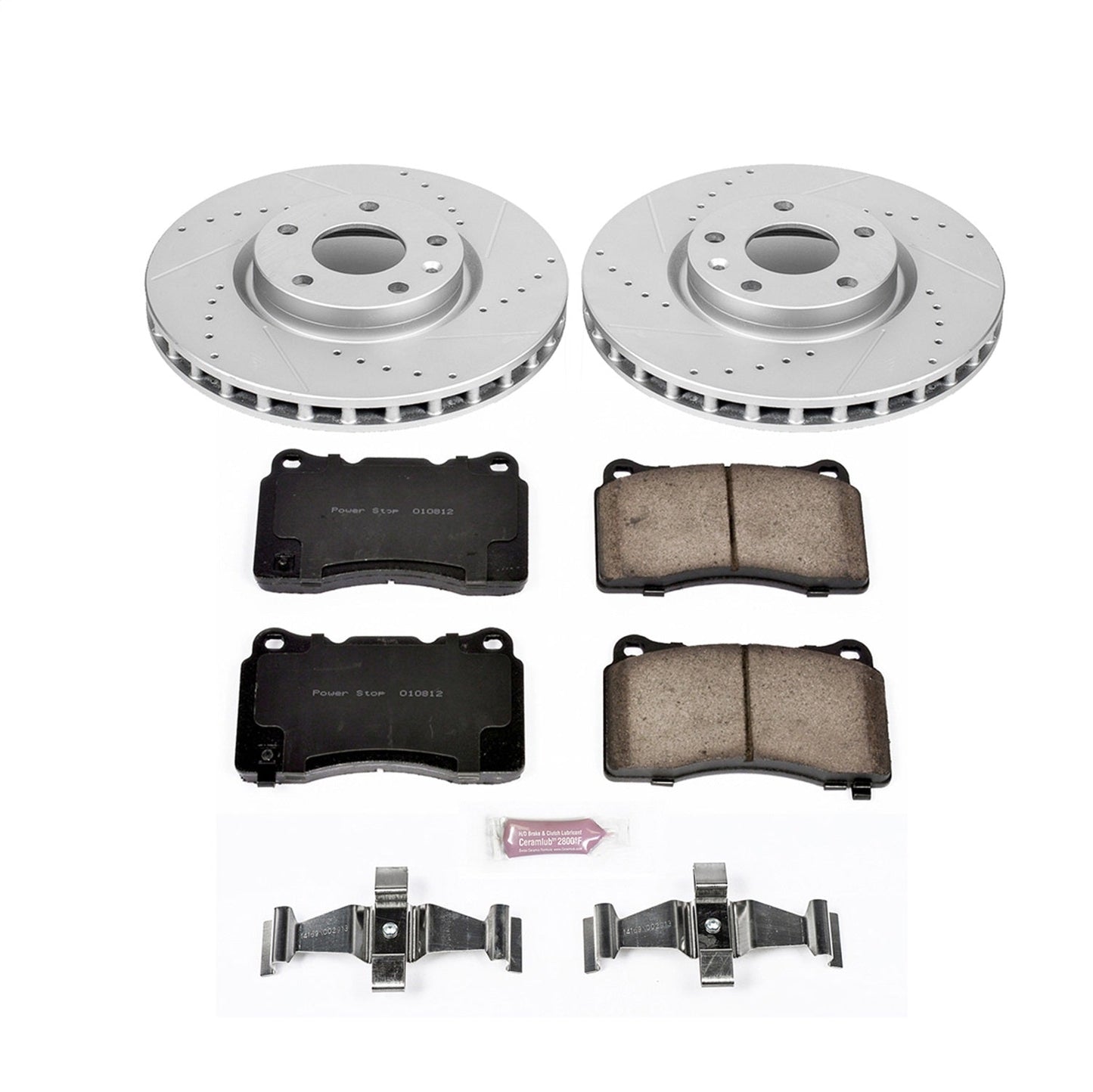 PowerStop Front Z23 Evolution Sport Brake Kit | Chevrolet Corvette (14) (K6528)