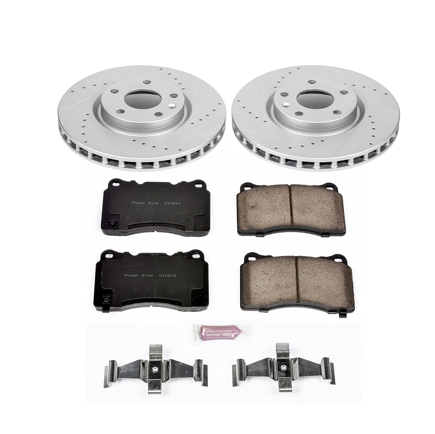 PowerStop Front Z23 Evolution Sport Brake Kit | Chevrolet Corvette (14) (K6528)