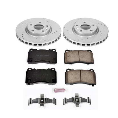 PowerStop Front Z23 Evolution Sport Brake Kit | Chevrolet Corvette (14) (K6528)