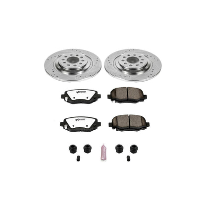 PowerStop Rear Z36 Truck & Tow Brake Kit | Jeep Cherokee (14-19) (K6542-36)