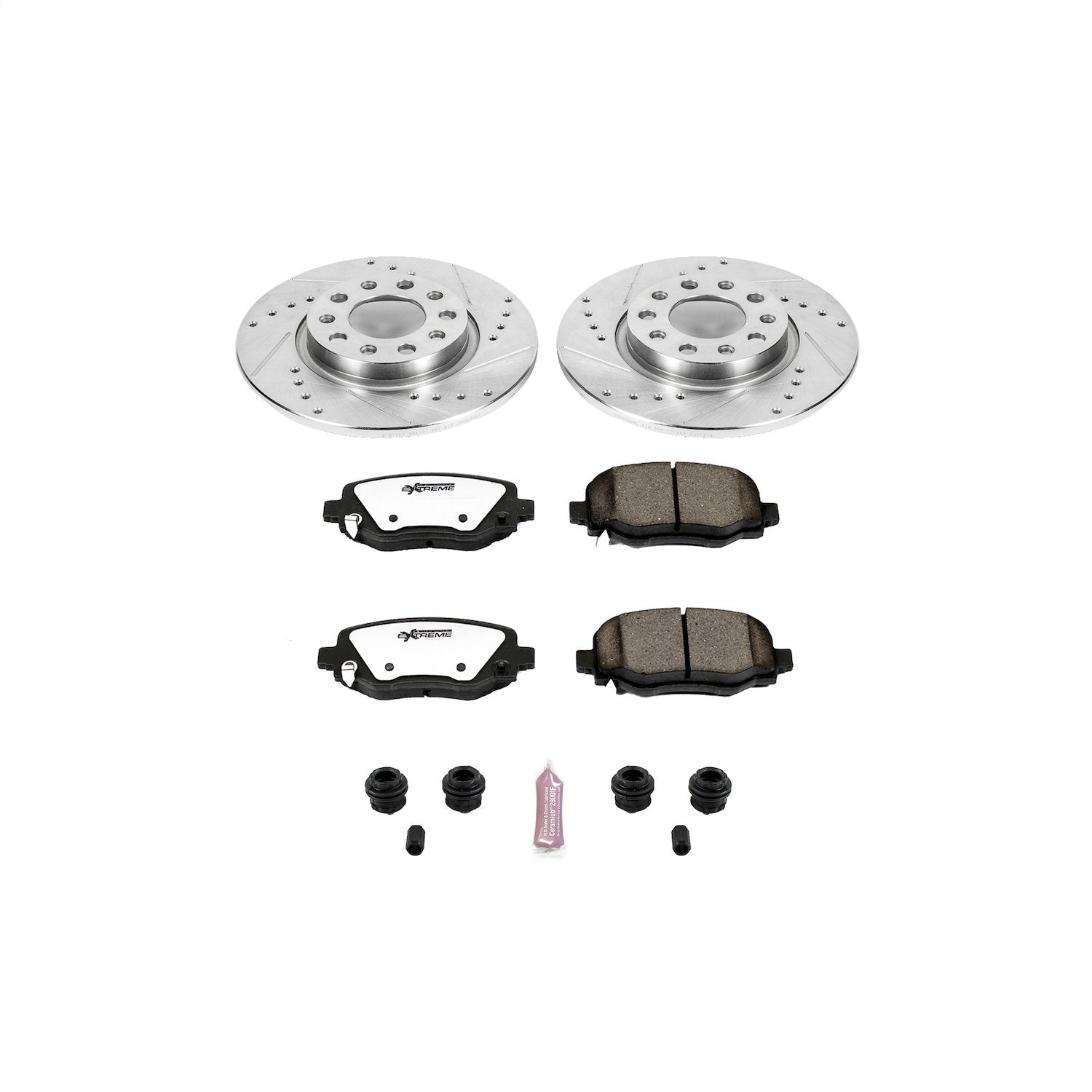 PowerStop Rear Z36 Truck & Tow Brake Kit | Chrysler 200 (15-17) (K6543-36)