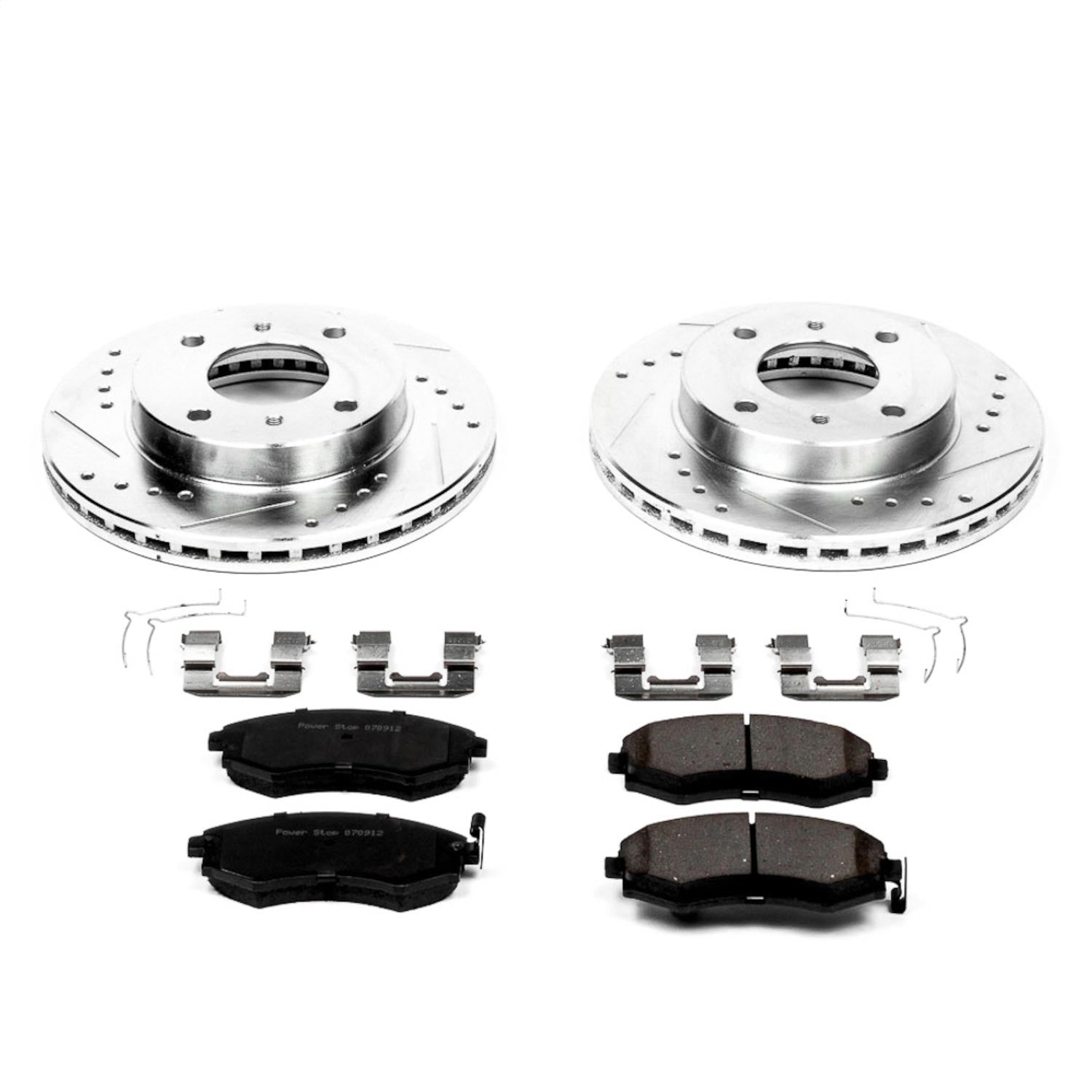 PowerStop Front Z23 Evolution Sport Brake Kit | Infiniti G20 (91-96) (K656)