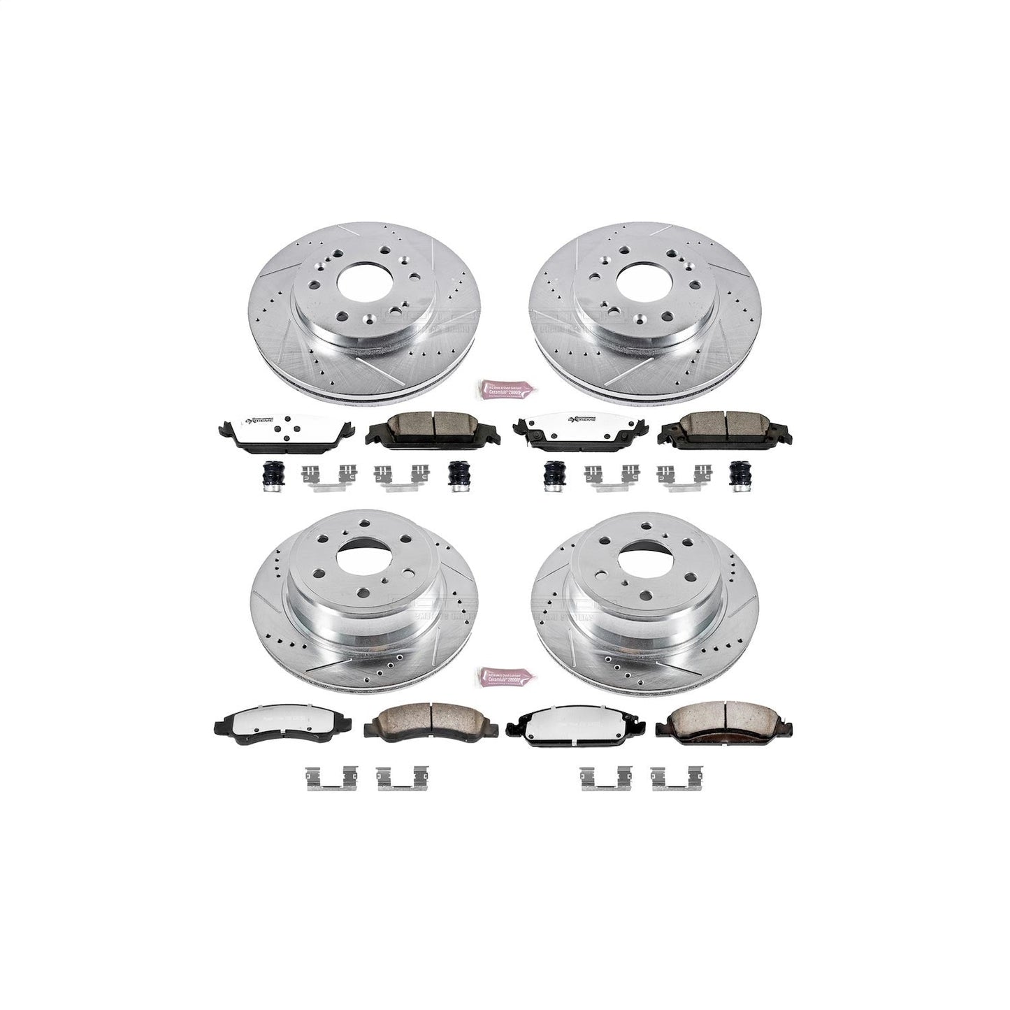 PowerStop Front & Rear Z36 Truck & Tow Brake Kit | Cadillac Escalade (15-19) (K6560-36)