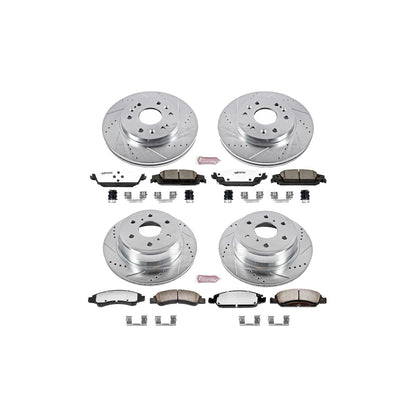 PowerStop Front & Rear Z36 Truck & Tow Brake Kit | Cadillac Escalade (15-19) (K6560-36)