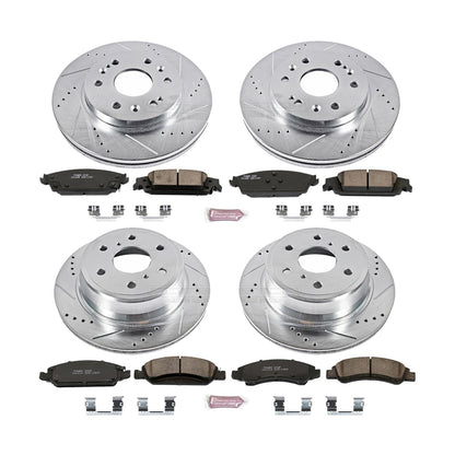 PowerStop Front & Rear Z23 Evolution Sport Brake Kit | Cadillac Escalade (15-19) (K6560)