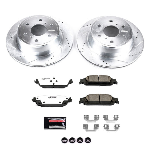 PowerStop Rear Z36 Truck & Tow Brake Kit | Cadillac Escalade (15-19) (K6562-36)