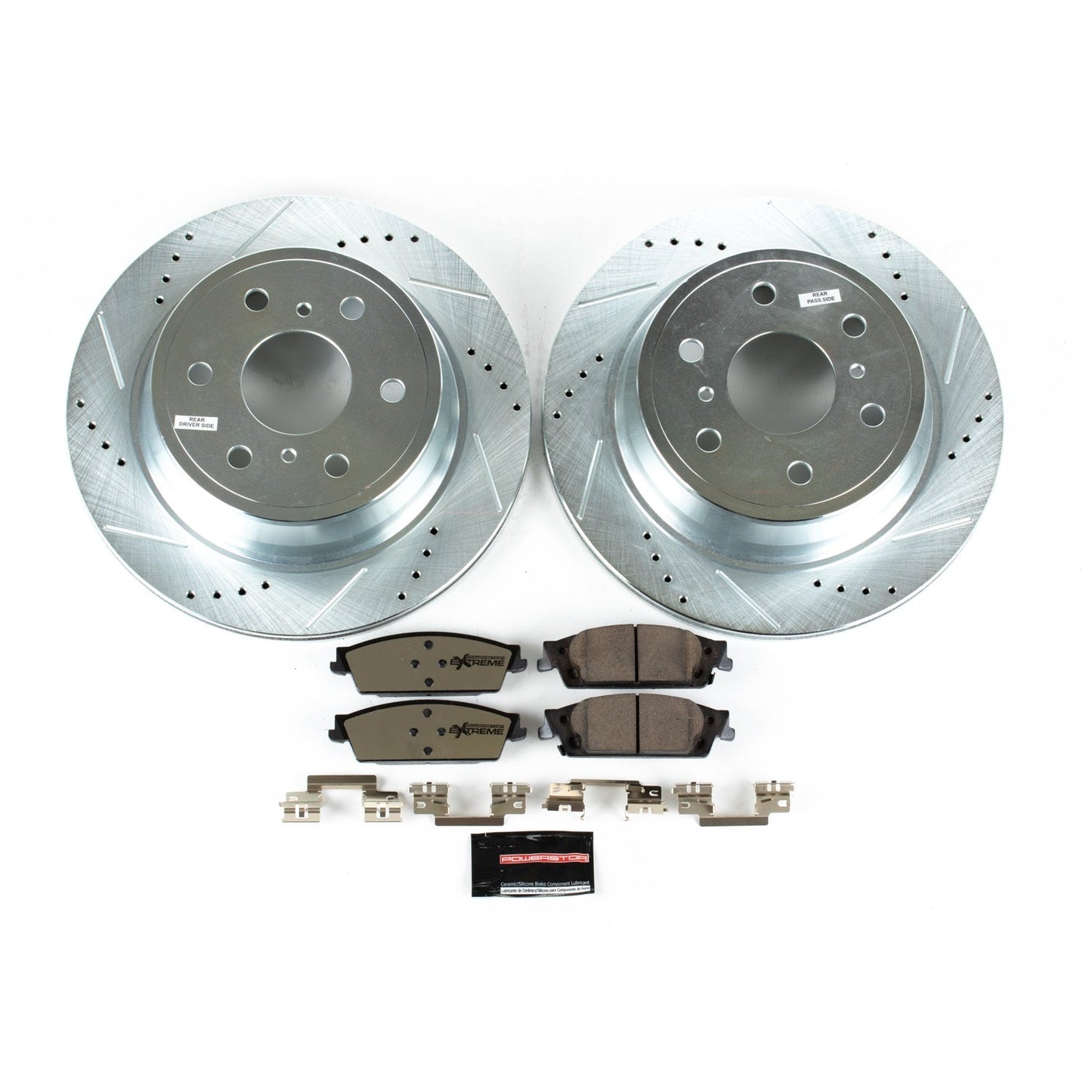 PowerStop Rear Z36 Truck & Tow Brake Kit | Cadillac Escalade (15-19) (K6562-36)