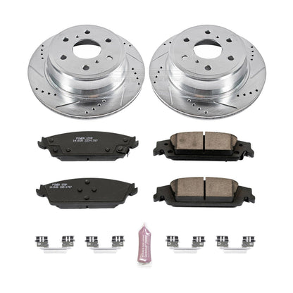PowerStop Rear Z23 Evolution Sport Brake Kit | Cadillac Escalade (15-19) (K6562)