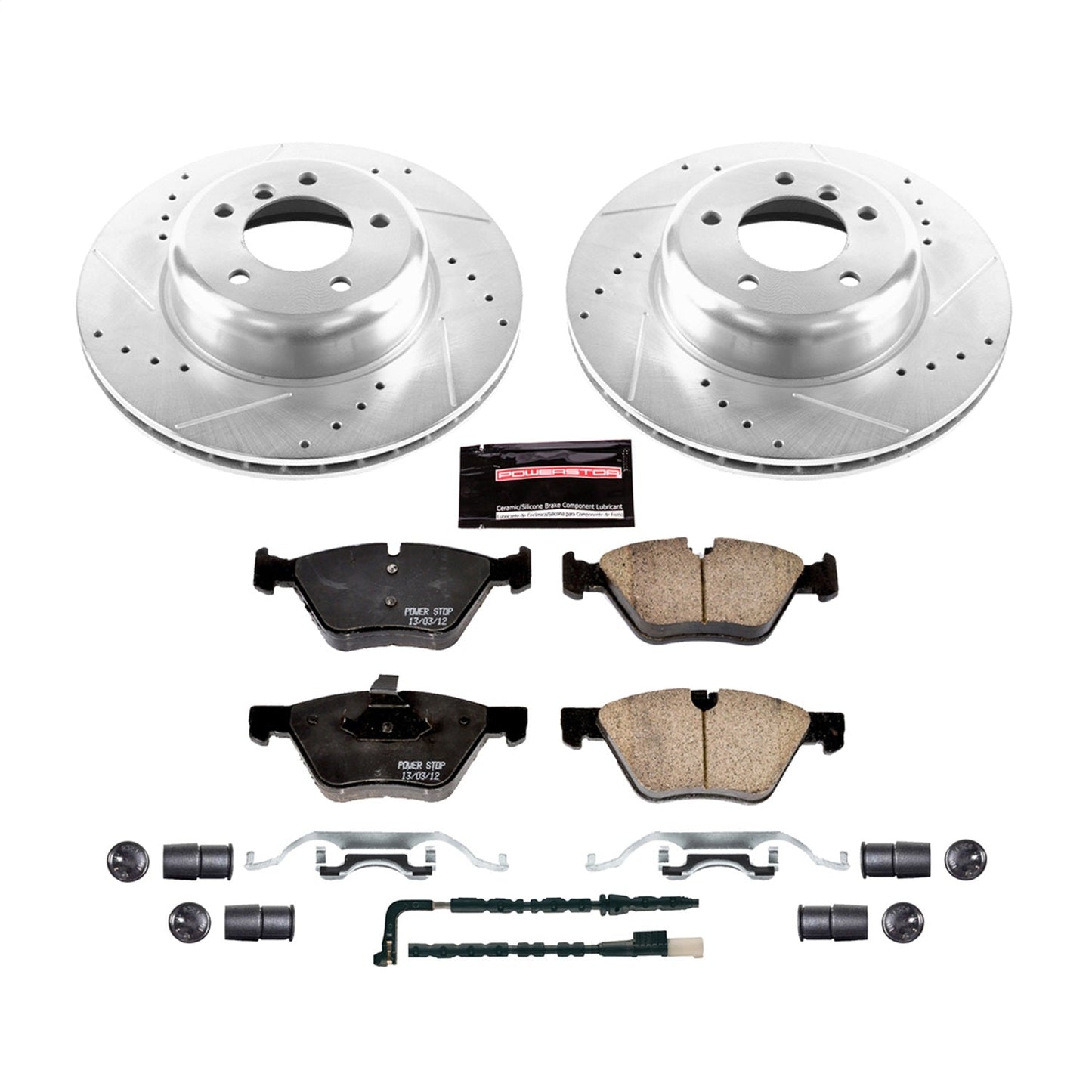 PowerStop Z23 Evolution Sport Front Brake Kit | BMW Z4 (09-10) (K6578)