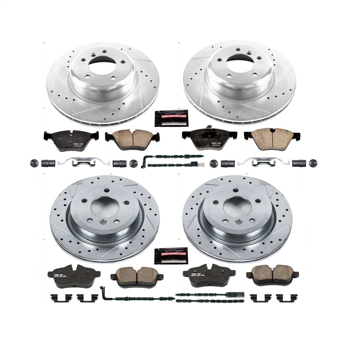 PowerStop Z23 Evolution Sport Front & Rear Brake Kit | BMW Z4 (09-10) (K6579)