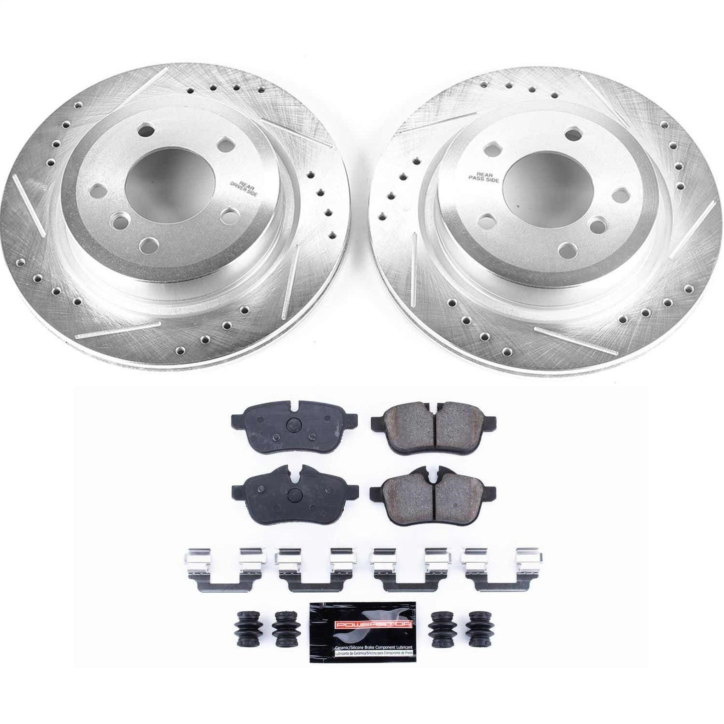 PowerStop Rear Z23 Evolution Sport Brake Kit | BMW Z4 (09-10) (K6583)