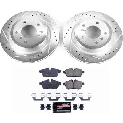PowerStop Rear Z23 Evolution Sport Brake Kit | BMW Z4 (09-10) (K6583)