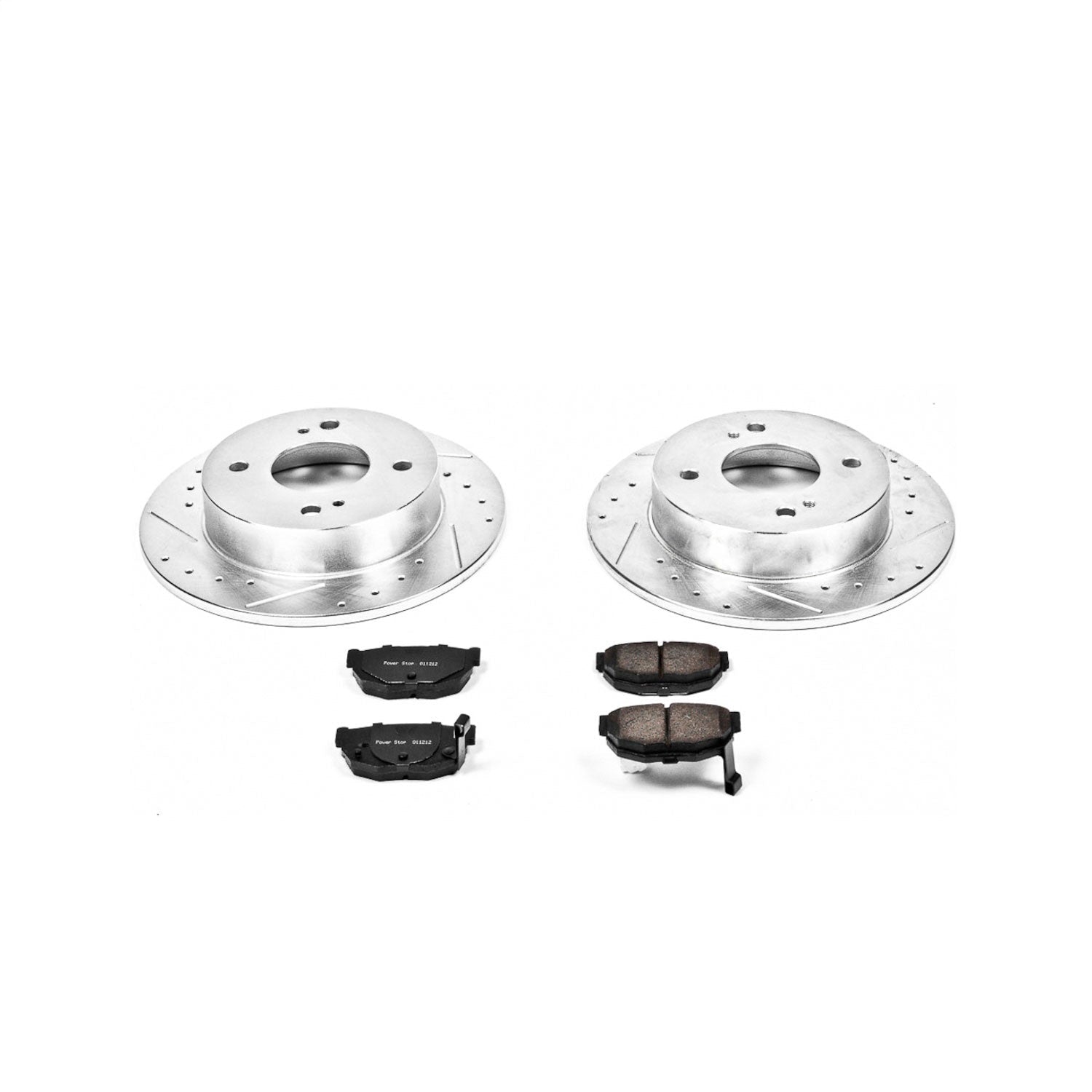 PowerStop Rear Z23 Evolution Sport Brake Kit | Nissan 240SX (89-98) (K659)