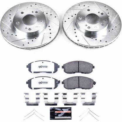 PowerStop Front Z26 Street Warrior Brake Kit | Infiniti I30 (96-99) (K660-26)