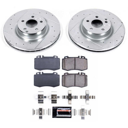 PowerStop Evolution Sport Front Brake Kit | Mercedes-Benz CLS550 (08-11) (K6601)