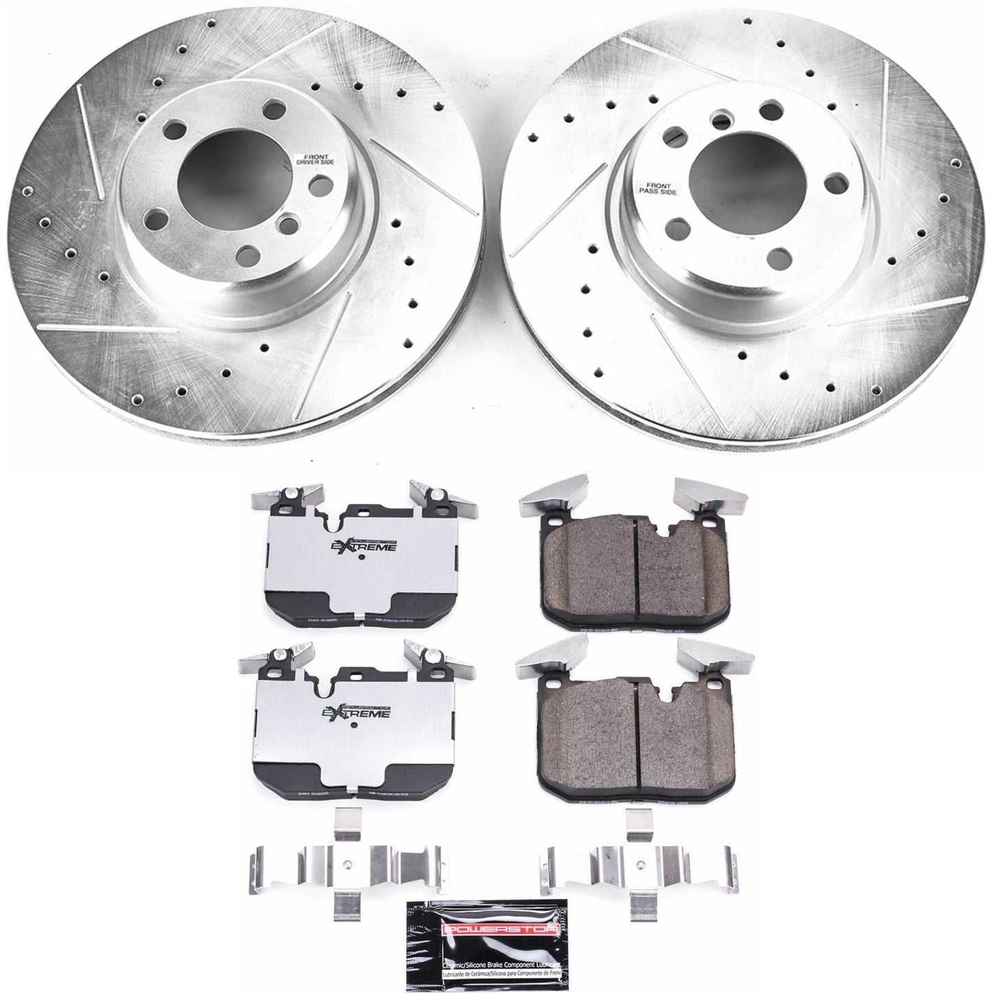 PowerStop Front Z26 Street Warrior Brake Kit | BMW 228i (14-16) (K6653-26)