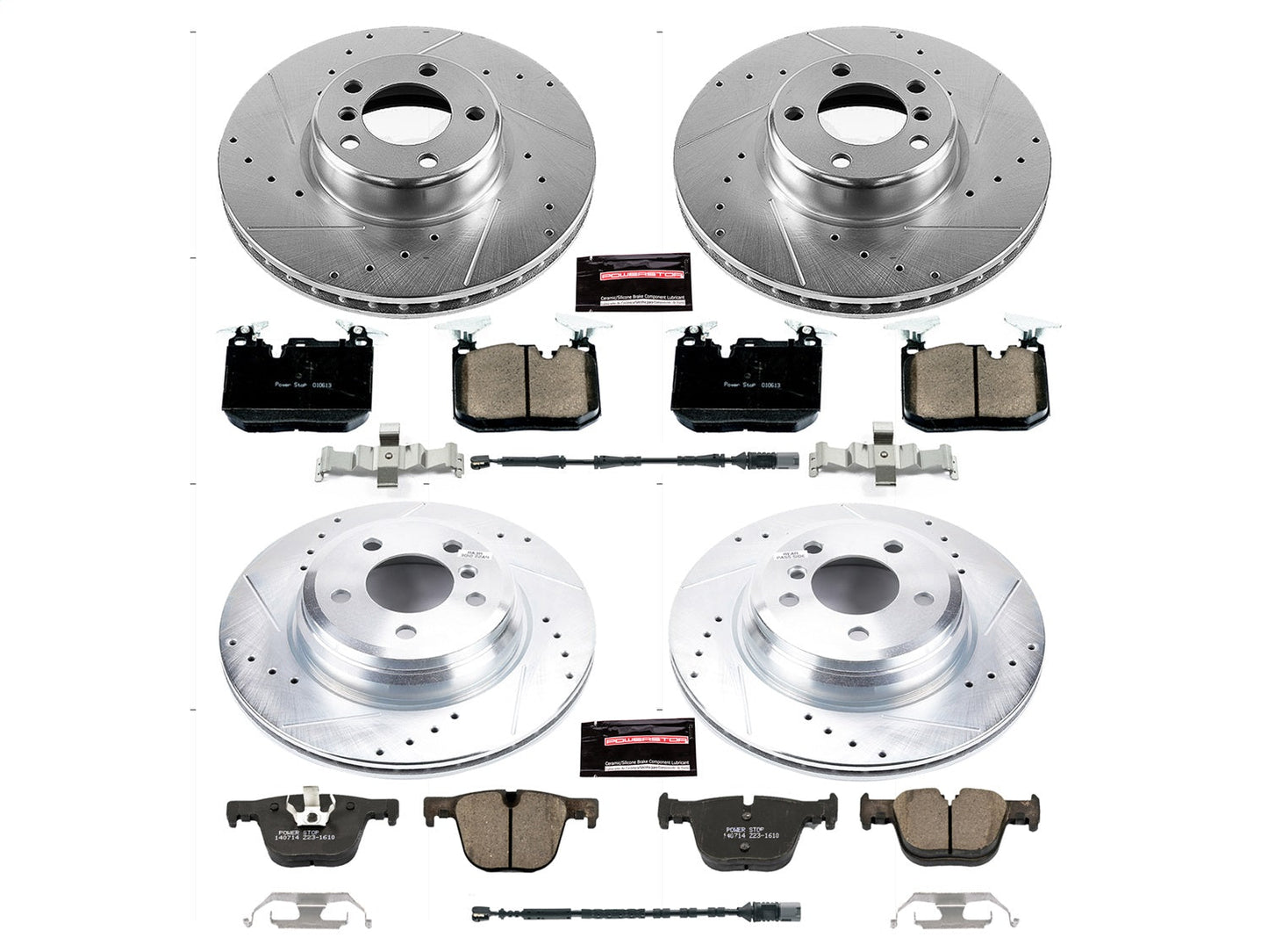 PowerStop Front & Rear Z23 Evolution Sport Brake Kit | BMW 328i xDrive (16) (K6654)