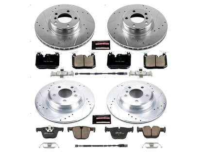 PowerStop Front & Rear Z23 Evolution Sport Brake Kit | BMW 328i xDrive (16) (K6654)