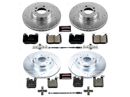 PowerStop Z23 Evolution Sport Front & Rear Brake Kit | BMW 228i (14-16) (K6655)