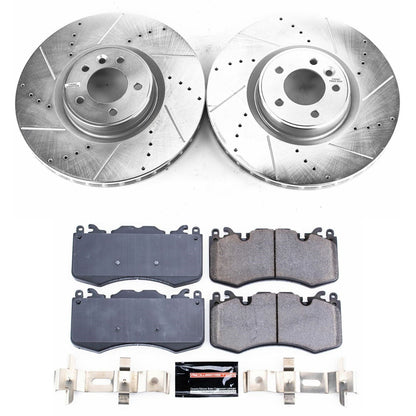 PowerStop Z23 Evolution Front Brake Kit | Land Rover Range Rover Sport (10-13) (K6660)