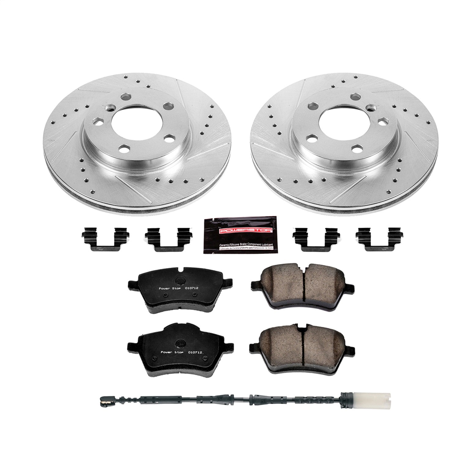 PowerStop Front Z23 Evolution Sport Brake Kit | Mini Cooper Countryman (11-16) (K6662)