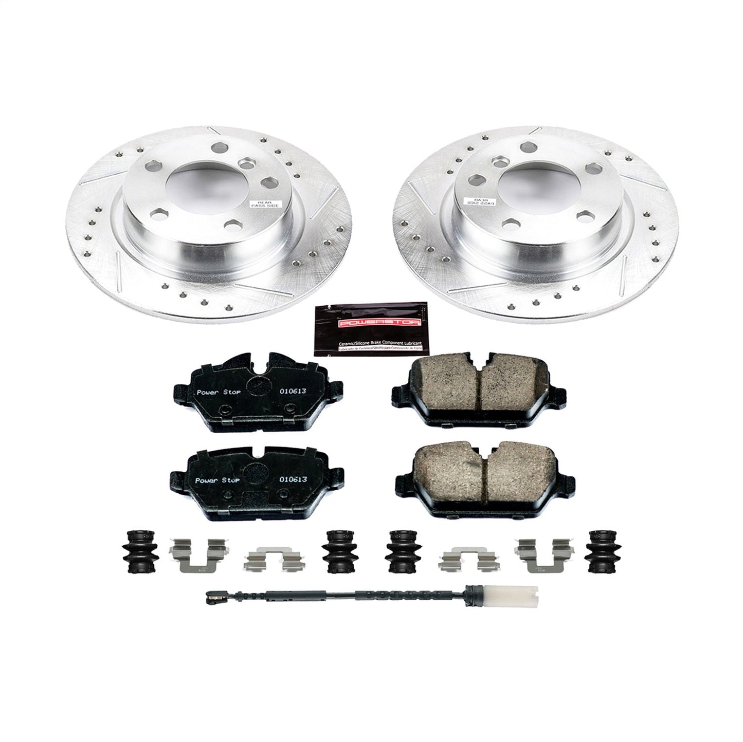 PowerStop Rear Z23 Evolution Sport Brake Kit | Mini Cooper Countryman (11-16) (K6664)