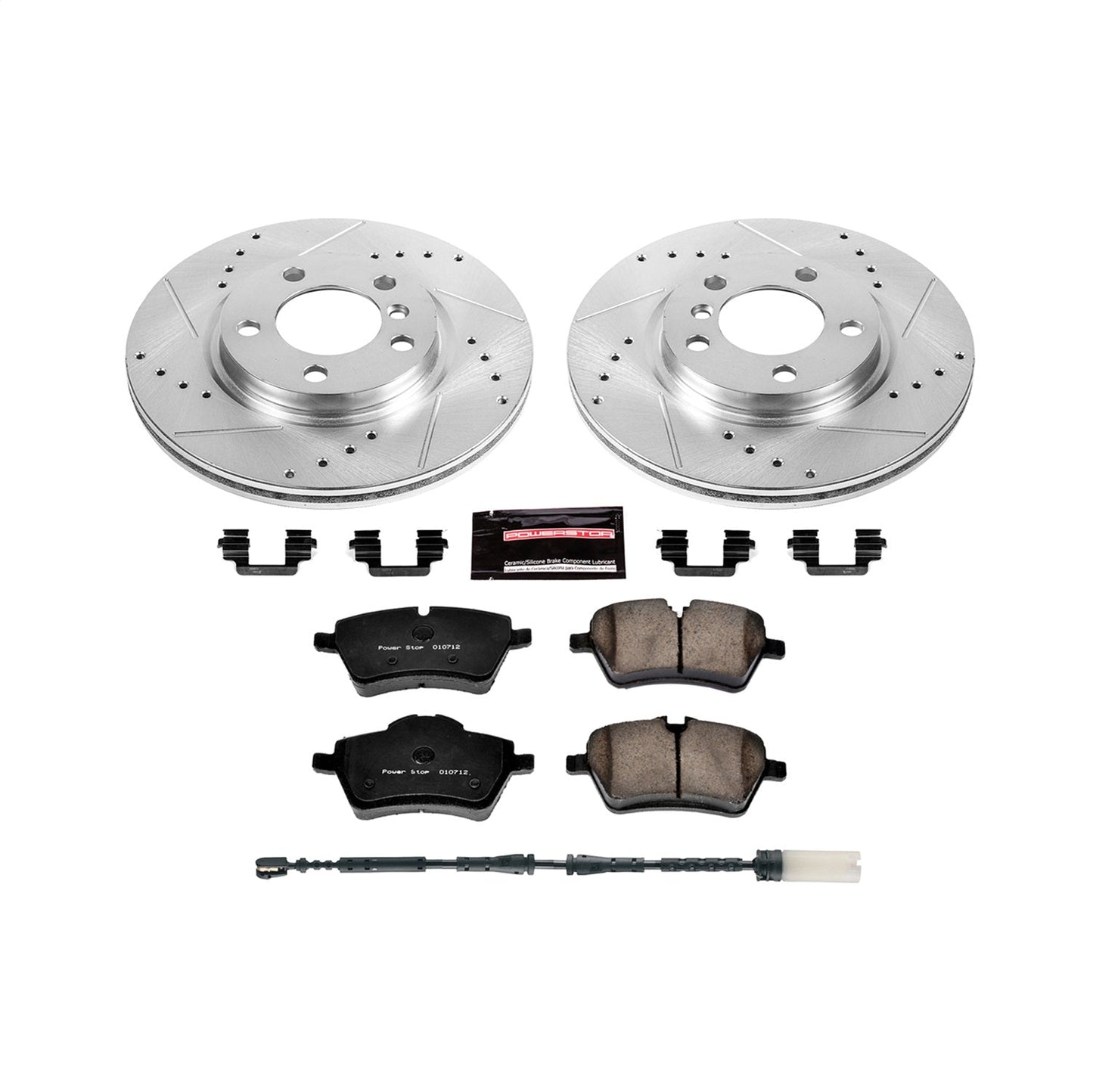 PowerStop Front Z23 Evolution Sport Brake Kit | Mini Cooper Countryman (11-16) (K6665)