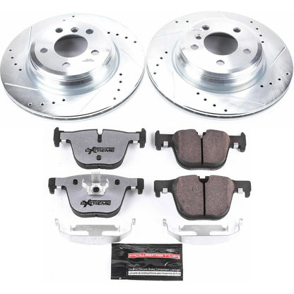PowerStop Rear Z26 Street Warrior Brake Kit | BMW 328i xDrive (15-16) (K6667-26)