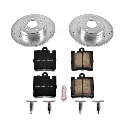 PowerStop Rear Z23 Evolution Sport Brake Kit | Mercedes-Benz CLK430 (00-03) (K6697)