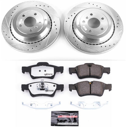 PowerStop Rear Z26 Street Warrior Brake Kit | Mercedes-Benz G55 AMG (05-06) (K6708-26)