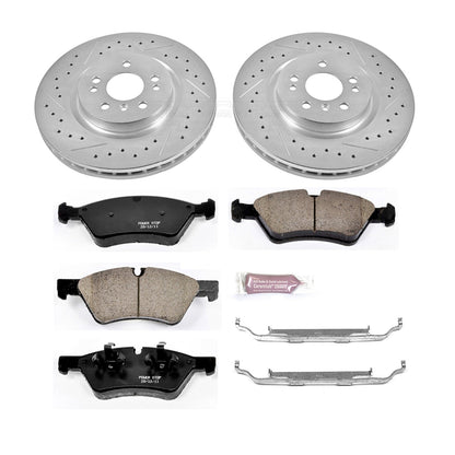 PowerStop Z23 Evolution Sport Front Brake Kit | Mercedes-Benz ML450 (10-11) (K6709)
