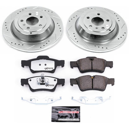 PowerStop Rear Z26 Street Warrior Brake Kit | Mercedes-Benz ML450 (10-11) (K6712-26)