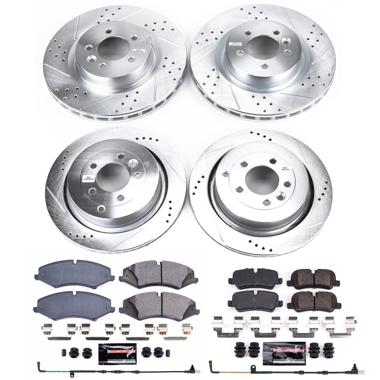 PowerStop Front & Rear Z23 Evolution Sport Brake Kit | Land Rover LR4 2010 (K6720)