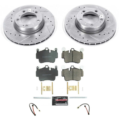 PowerStop Front Z23 Evolution Sport Brake Kit | Porsche 911 (06-08) (K6731)
