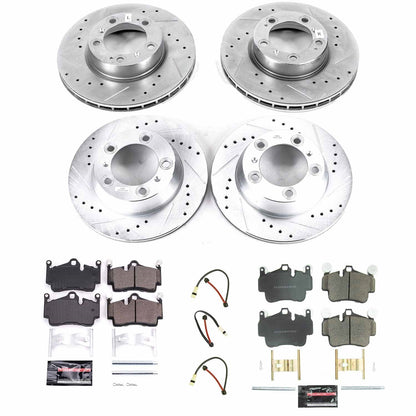 PowerStop Front & Rear Z23 Evolution Sport Brake Kit | Porsche Boxster (09-12) (K6733)