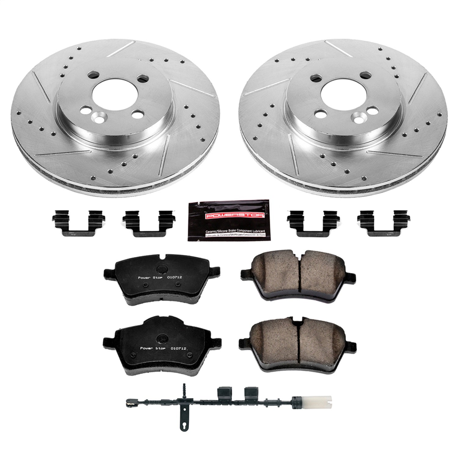 PowerStop Front Z23 Evolution Sport Brake Kit | Mini Cooper (11-16) (K6741)