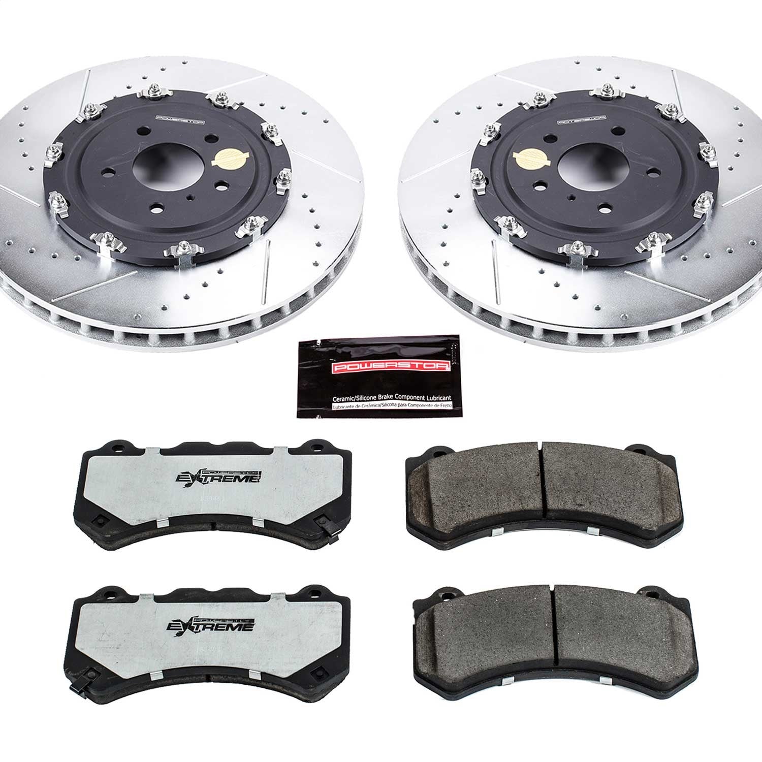PowerStop Front Z26 Street Warrior Brake Kit | Nissan GT-R (09-11) (K6772-26)