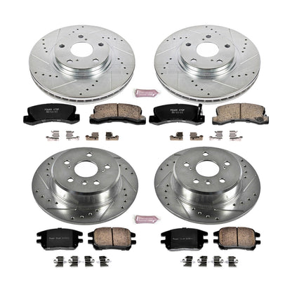 PowerStop Front & Rear Z23 Evolution Sport Brake Kit | Lexus RX300 (02-03) (K6783)