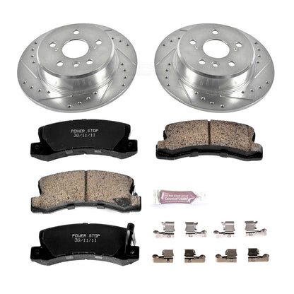 PowerStop Rear Z23 Evolution Sport Brake Kit | Lexus RX300 (99-03) (K6784)