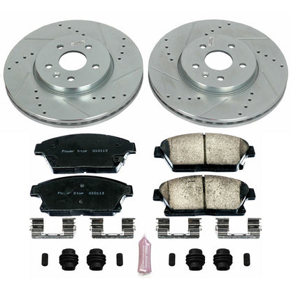 PowerStop Front Z23 Evolution Sport Brake Kit | Buick Encore (13-18) (K6793)