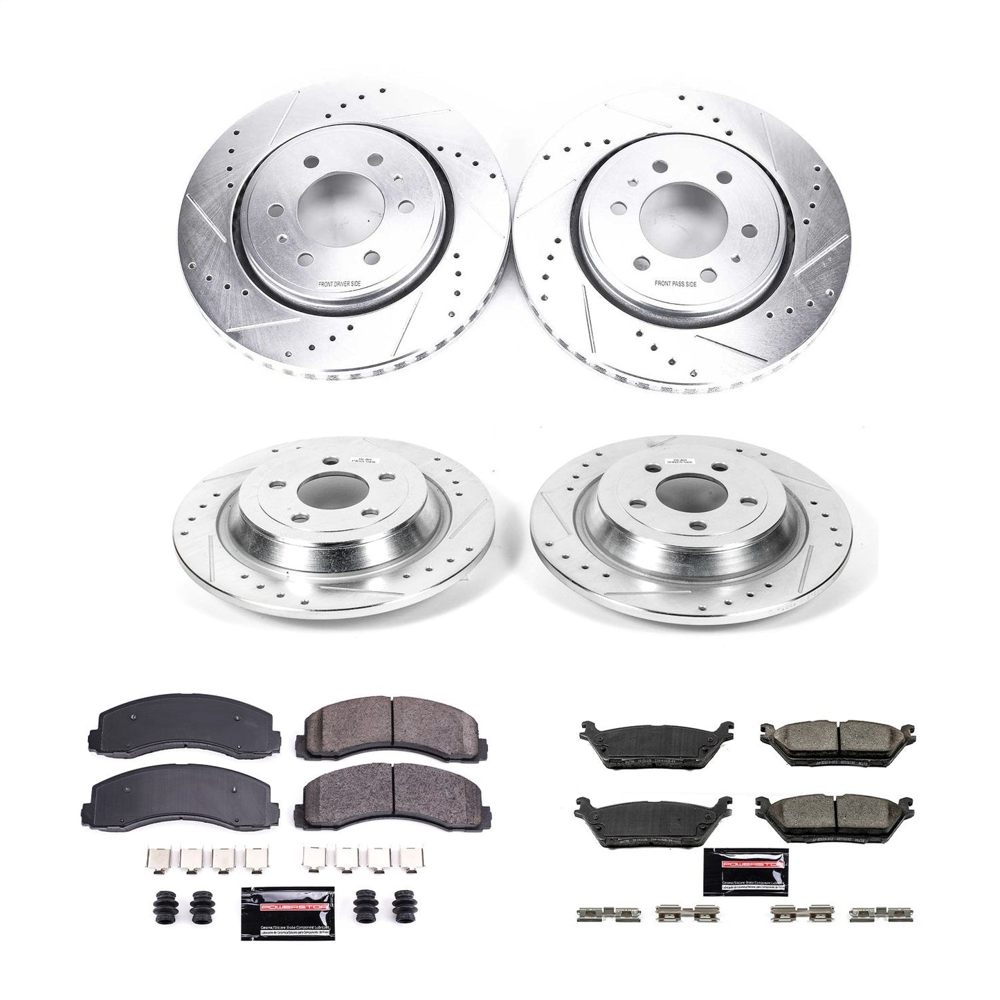 PowerStop Front & Rear Z23 Evolution Sport Brake Kit | Ford F-150 (15-17) (K6803)