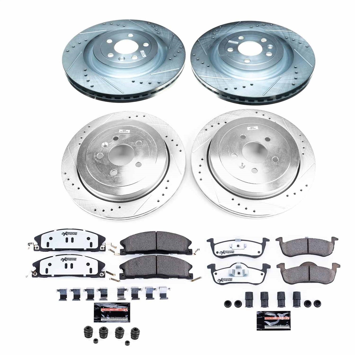 PowerStop Front & Rear Z36 Truck & Tow Brake Kit | Lincoln MKT (13-18) (K6804-36)