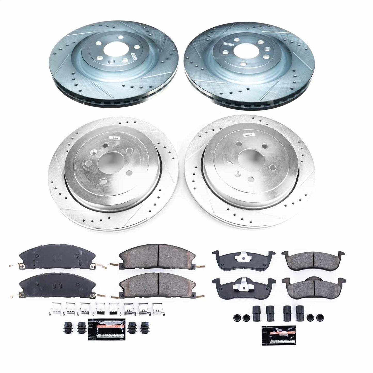 PowerStop Front & Rear Z23 Evolution Sport Brake Kit | Lincoln MKT (13-18) (K6804)