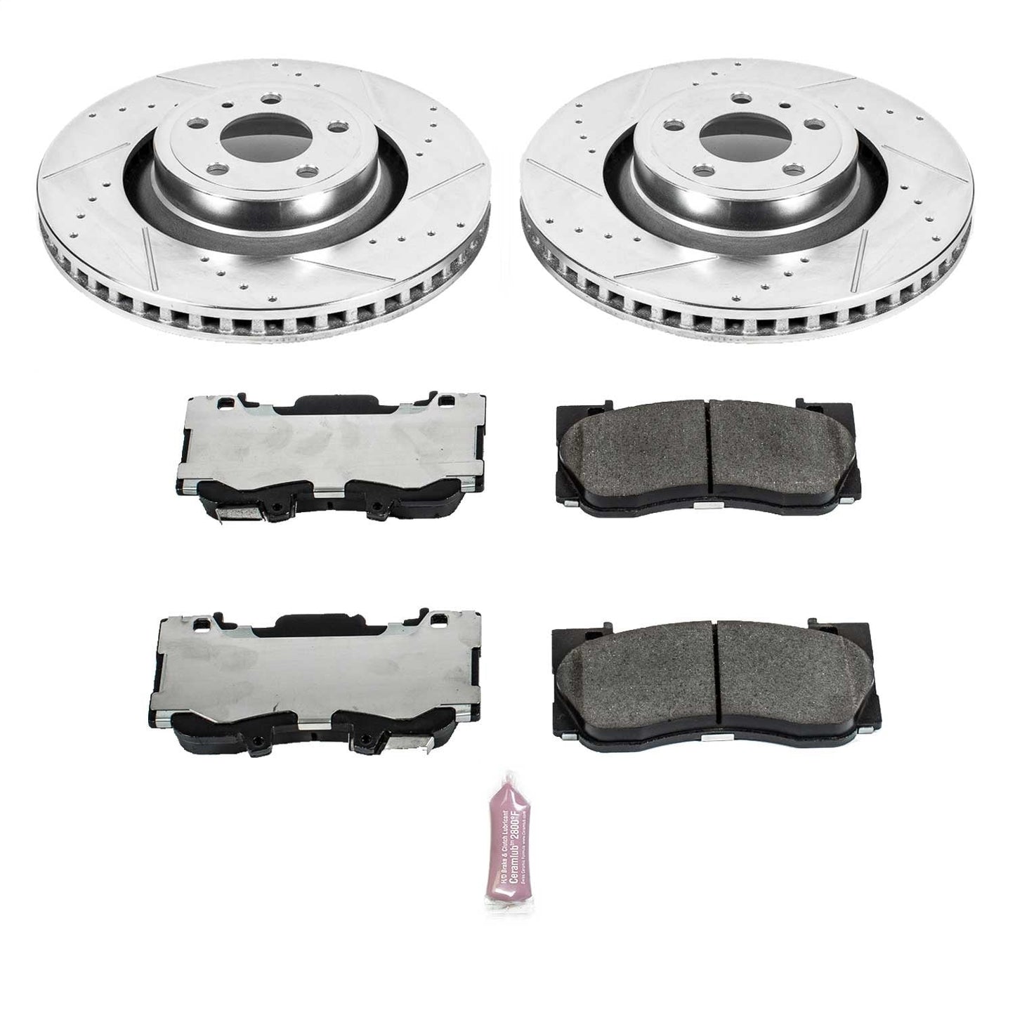 PowerStop Front Z26 Street Warrior Brake Kit | Ford Mustang (15-19) (K6806-26)