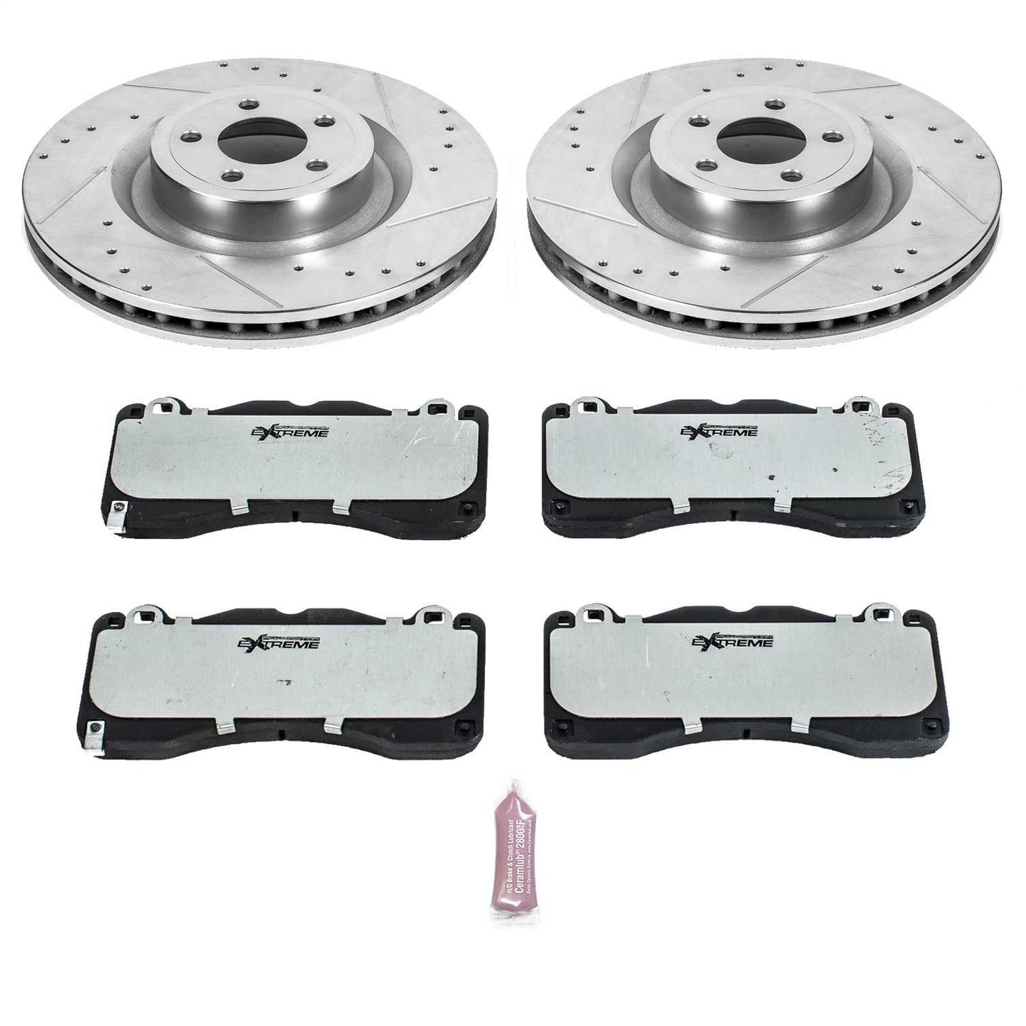 PowerStop Front Z26 Street Brake Kit | Ford Mustang (15-22) (K6811-26)
