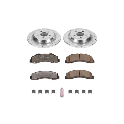 PowerStop Rear Z36 Truck & Tow Brake Kit | Ford F-150 (15-17) (K6814-36)