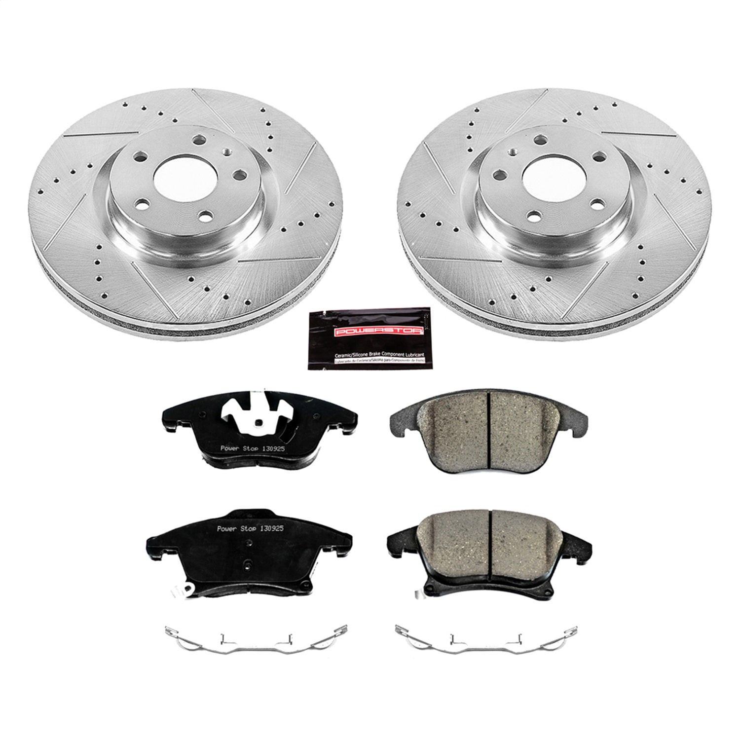 PowerStop Front Z23 Evolution Sport Brake Kit | Ford Fusion (13-19) (K6816)