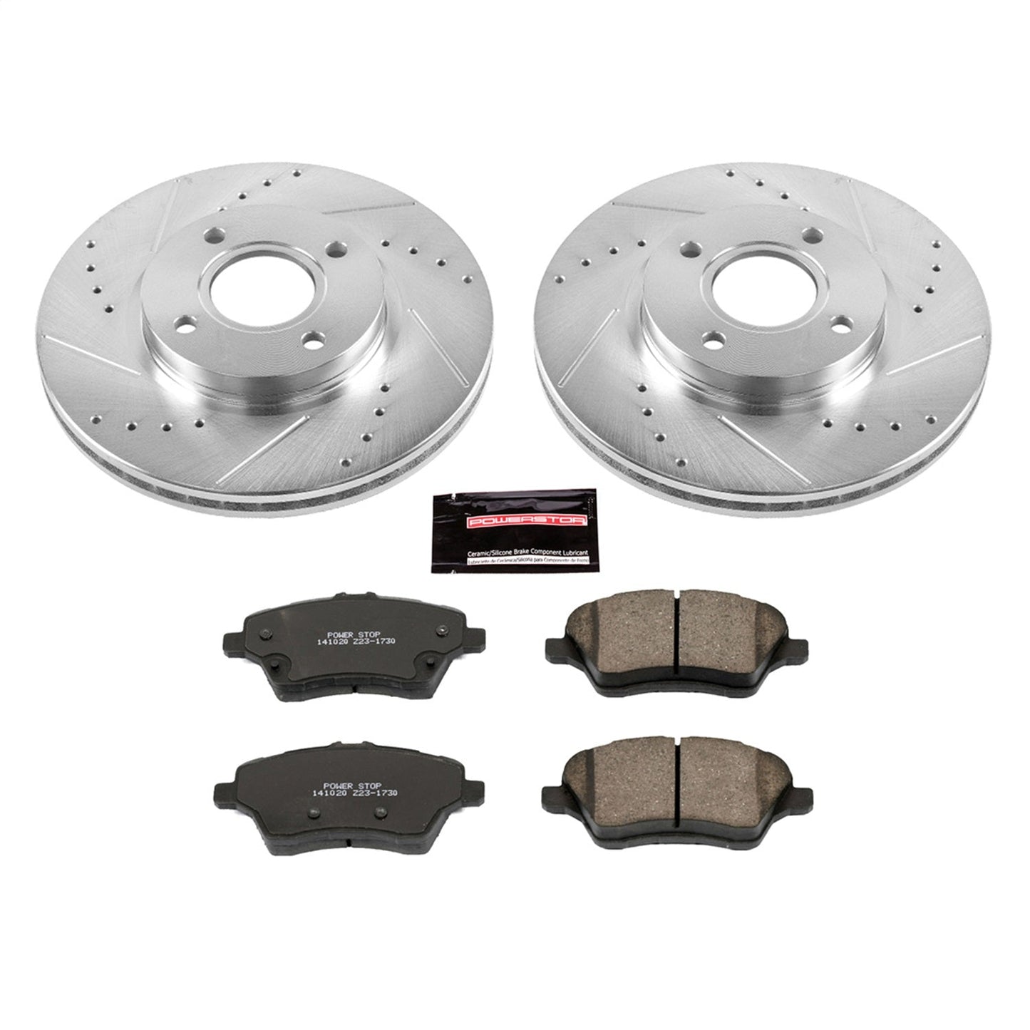 PowerStop Z23 Evolution Sport Front Brake Kit | Ford Fiesta (14-19) (K6818)