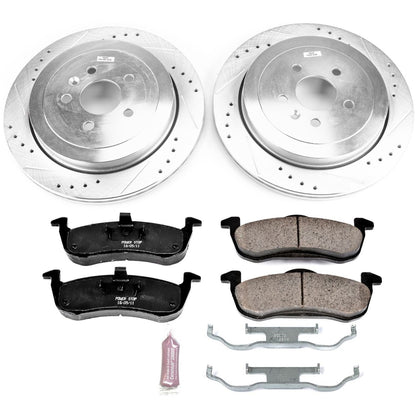 PowerStop Rear Z23 Evolution Sport Brake Kit | Lincoln MKT (13-18) (K6819)